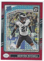 2024 Donruss Optic Red Mojo #282 Quinyon Mitchell