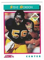 1992 Score Base Set #513 Steve Gordon