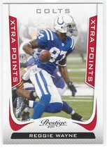 2011 Panini Prestige Extra Points Red #89 Reggie Wayne