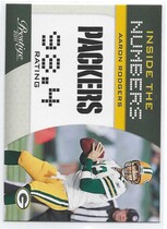 2011 Panini Prestige Inside The Numbers #1 Aaron Rodgers