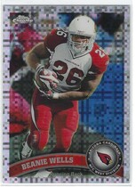 2011 Topps Chrome Xfractors #7 Beanie Wells