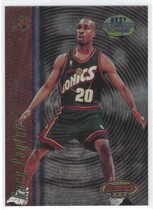 1997 Bowman Best Techniques #T5 Gary Payton
