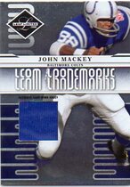 2008 Leaf Limited Team Trademarks Materials #11 John Mackey