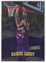 1997 Stadium Club Hoop Screams #HS8 Marcus Camby
