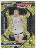 2024 Panini Prizm Monopoly WNBA All-Star Gold Millionaire Shimmer Prizm #WNBA2 Kelsey Plum