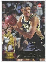1997 Collectors Edge Edge Impulse Gold #1 Tim Duncan