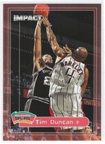 1999 SkyBox Impact #1 Tim Duncan