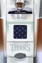 2007 Leaf Certified #217 Paul Williams