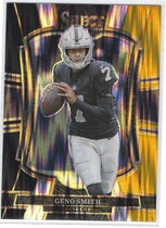 2025 Panini Select Black & Gold Shock Prizm #105 Geno Smith