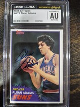 1981 Topps Base Set #W79 Alvan Adams