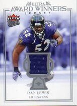 2006 Ultra Award Winners Jerseys #UAA-RL Ray Lewis