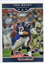 2006 Topps True Champions #8 Tom Brady