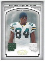 2006 Donruss Threads Pro Gridiron Kings Materials #PGK-22 Javon Walker