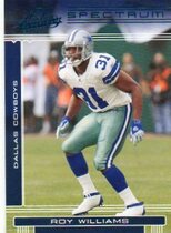 2006 Playoff Absolute Mem. Spectrum Blue #45 Roy Williams