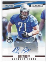 2012 Panini Rookies and Stars Autographs #202 Riley Reiff