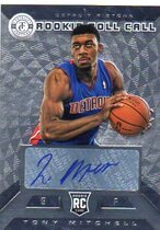 2013 Panini Totally Certified Rookie Roll Call Autographs #34 Tony Mitchell