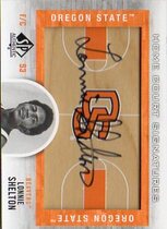 2012 SP Authentic Home Court Signatures #LS Lonnie Shelton