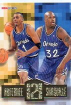 1996 NBA Hoops Head to Head #HH6 A.Hardaway-S.O'Neal