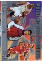 2006 Topps Pride of the Program #PP8 Luther Head|Tracy McGrady|Yao Ming