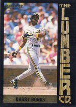 1992 Fleer Lumber Company #L8 Barry Bonds