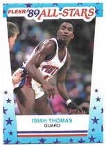 1989 Fleer Stickers #6 Isiah Thomas