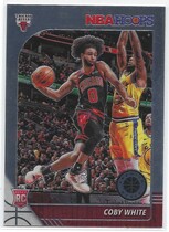 2019 Panini NBA Hoops Premium Stock #204 Coby White