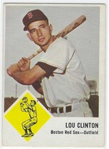 1963 Fleer Base Set #6 Lou Clinton