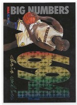 1994 NBA Hoops Big Numbers Rainbow #BN7 Chris Webber