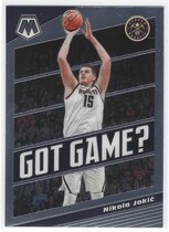 2019 Panini Mosaic Got Game #19 Nikola Jokic