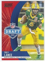 2021 Score NFL Draft #4 Trey Lance