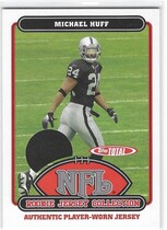 2006 Topps Total Rookie Jerseys #53TE Michael Huff