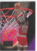 1993 Ultra Inside/Outside #4 Michael Jordan