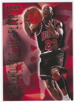 1996 Fleer Stackhouse All-Fleer #4 Michael Jordan