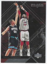 1999 Upper Deck Black Diamond #28 Hakeem Olajuwon