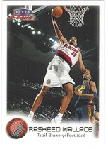 1999 Fleer Focus #23 Rasheed Wallace