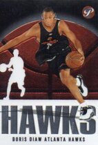 2003 Topps Pristine #161 Boris Diaw