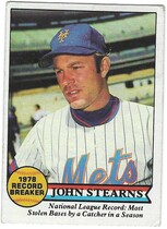 1979 Topps Base Set #205 John Stearns