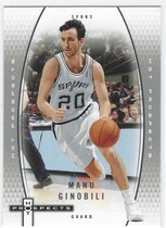 2006 Fleer Hot Prospects #52 Manu Ginobili