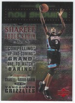 1999 Upper Deck Now Showing #28 Shareef Abdur-Rahim