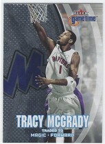 2000 Fleer Game Time #63 Tracy McGrady