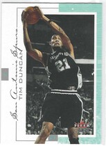 2000 Fleer Genuine #43 Tim Duncan