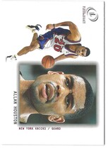 2000 Fleer Legacy #85 Allan Houston
