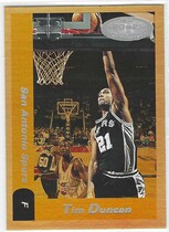2000 NBA Hoops Hot Prospects #5 Tim Duncan