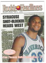 2000 NBA Hoops Rookie Headliners #14RH Etan Thomas