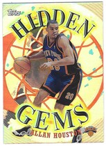 2000 Topps Hidden Gems #HG10 Allan Houston