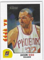 2000 Topps Heritage Deja Vu #DV8 Jason Kidd
