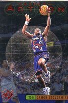 1997 Upper Deck UD3 Awesome Action #A9 Damon Stoudamire
