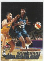 2001 Ultra WNBA #108 Chamique Holdsclaw