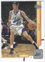 2001 Upper Deck Base Set #395 Andrei Kirilenko