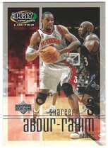 2001 Upper Deck Playmakers #1 Shareef Abdur-Rahim